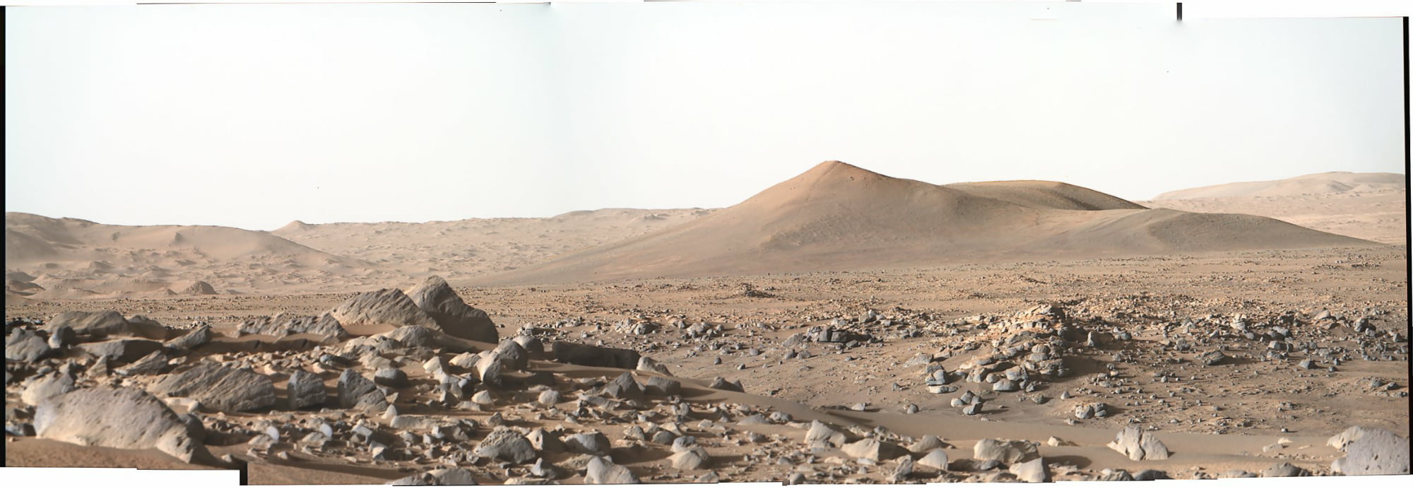 Mars Perseverance Rover Sol Mast R L Images Photo Merged Panorama