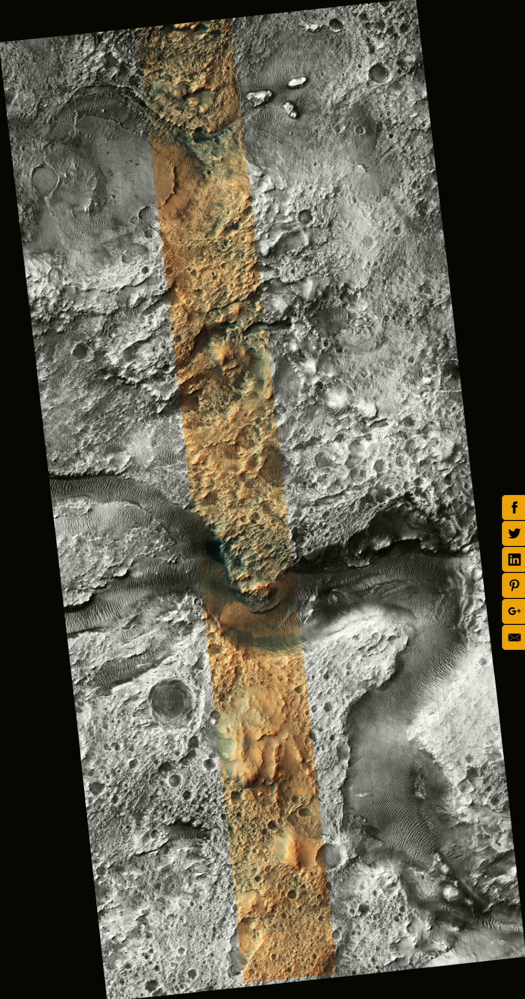 ESP_062662_1990_MRGB (EN) CANALS on MARS - Near Jezero (North West ...