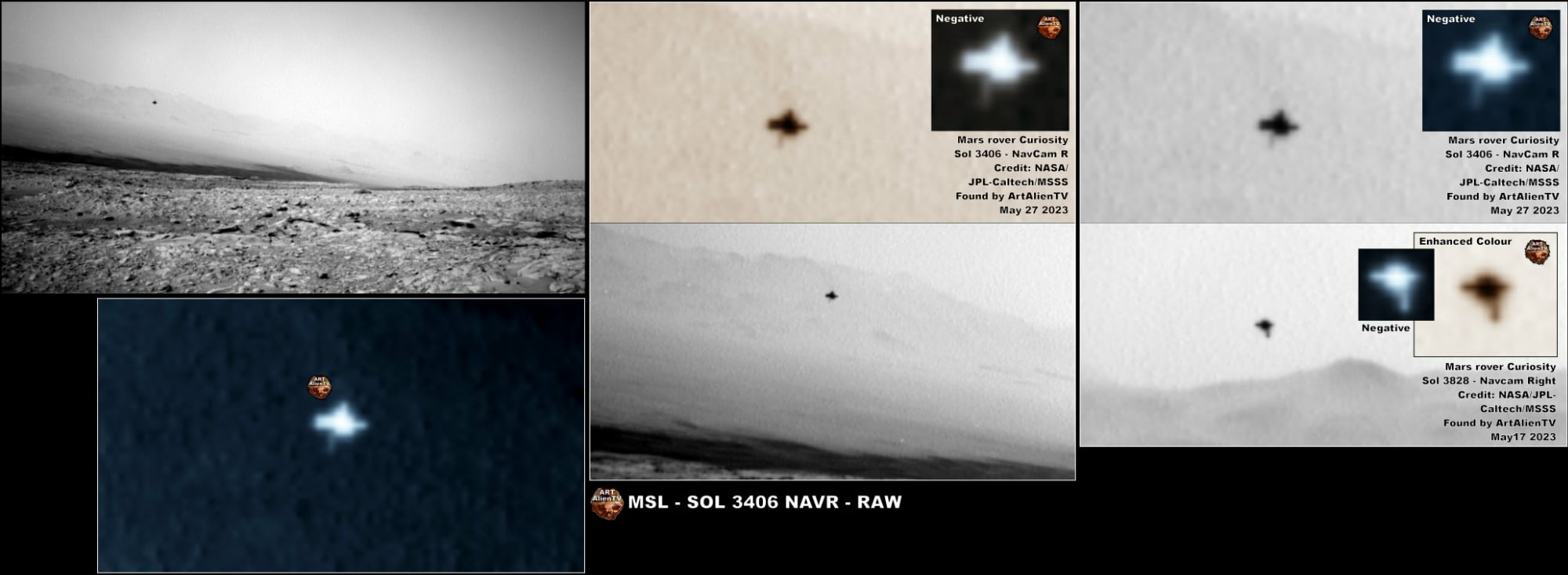 MSL SOL 3406 NAVR (RAW) MARS UFO Intercepting Rover Radio Signals ...
