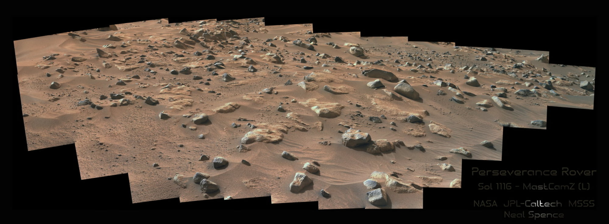 Sol216 Perseverance Rover - Sol 1116 - MatcamZ (L)