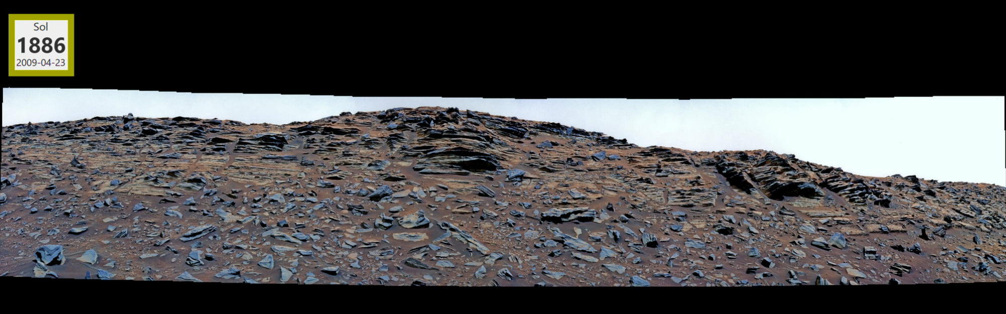 Spirit rover sol 1886 ~ 18 images