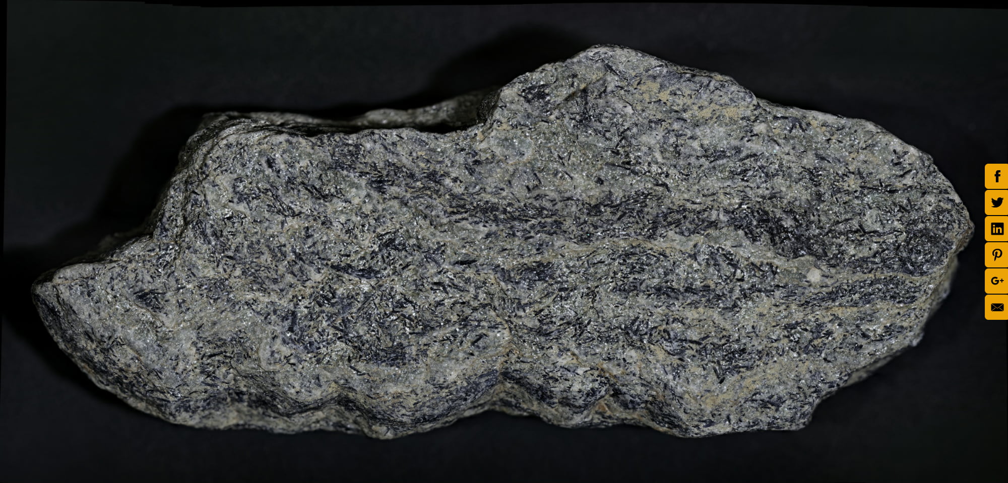 Porphyroblastic Turkish Blueschist