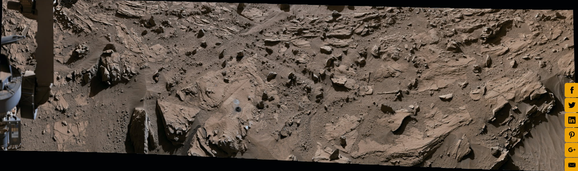 MSL Journey to Mount Sharp: The Kimberley (Sol 617 M100)