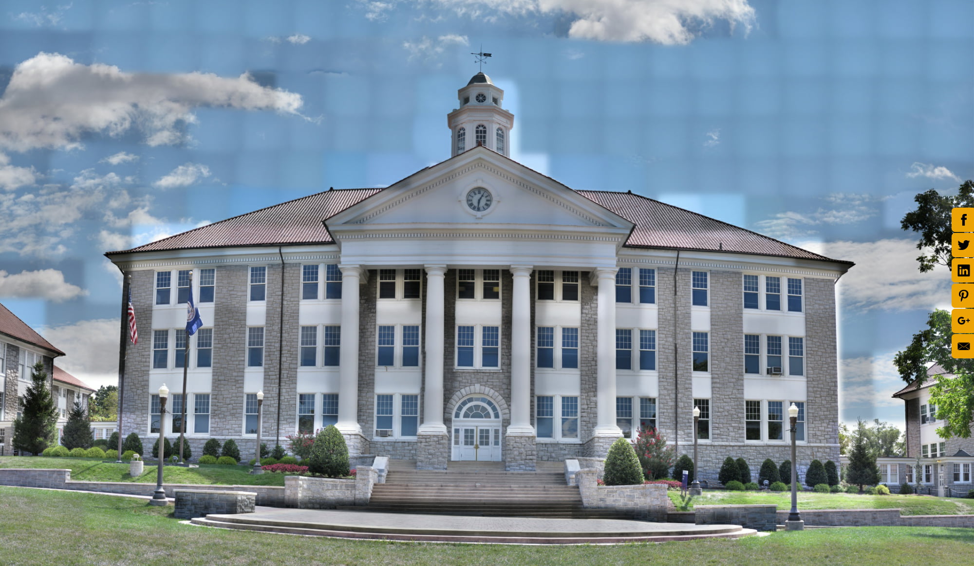 Wilson Hall, Bluestone Limestone, James Madison University