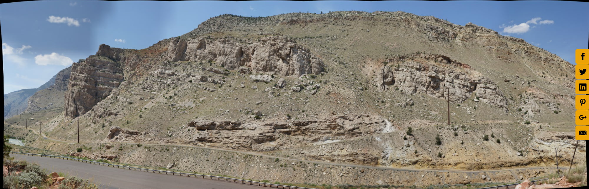Shoshone Canyon Cody, Wyoming