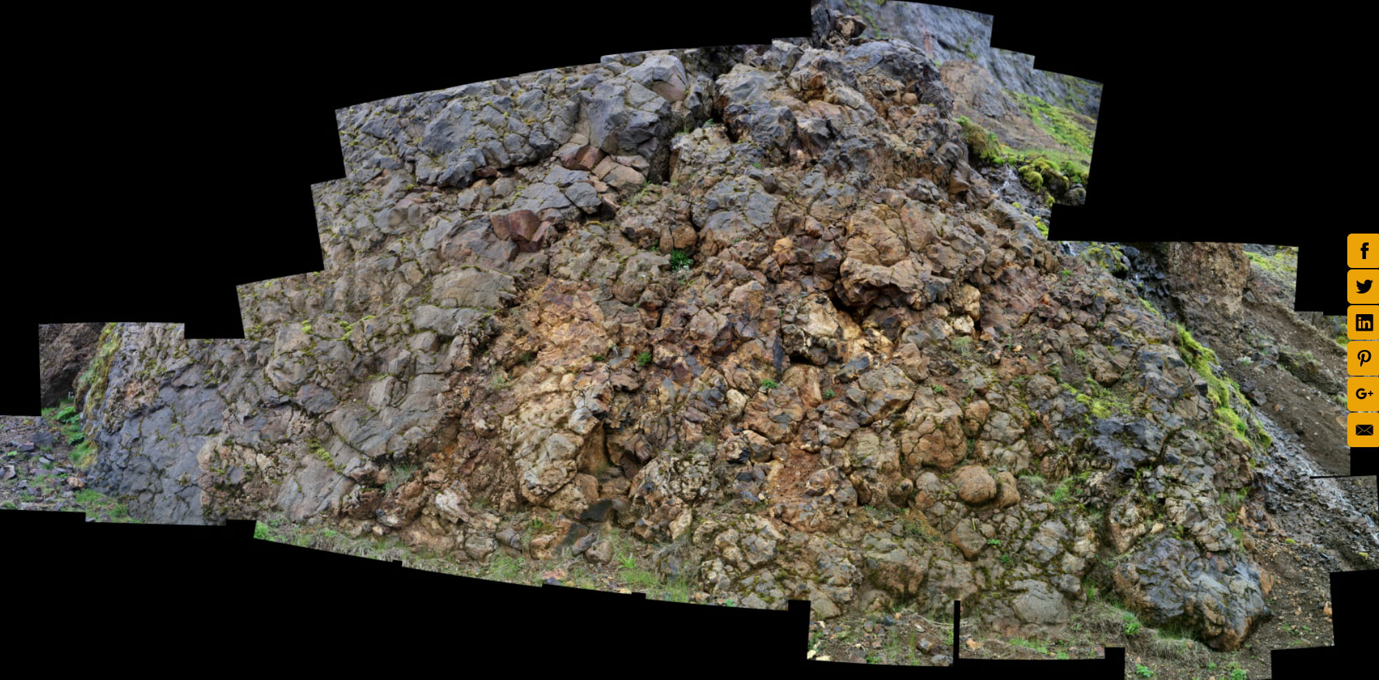Pillow basalts, Snæfellsnes Peninsula, Iceland