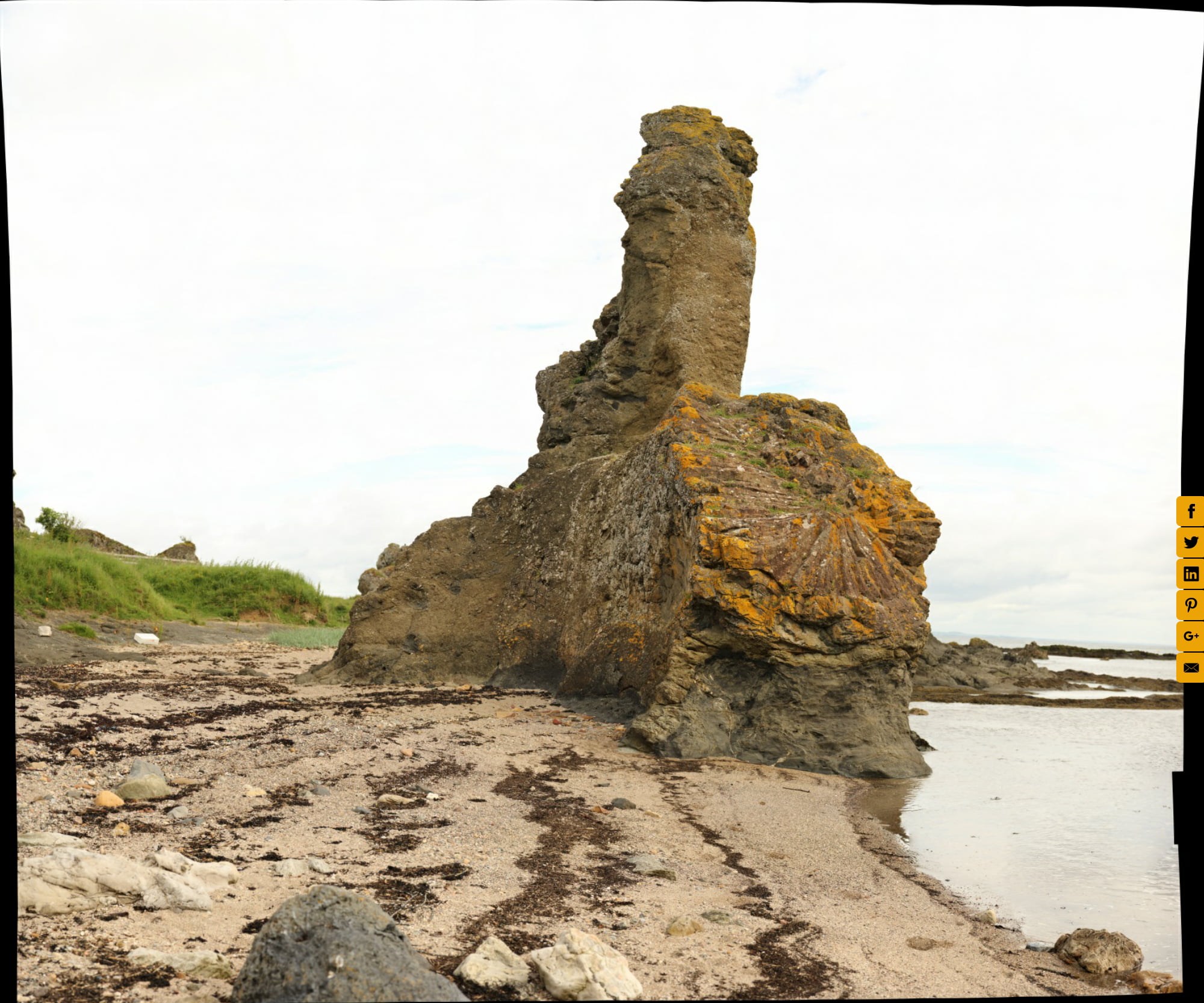 The Rock and Spindle, Kinkell Ness, Scotland