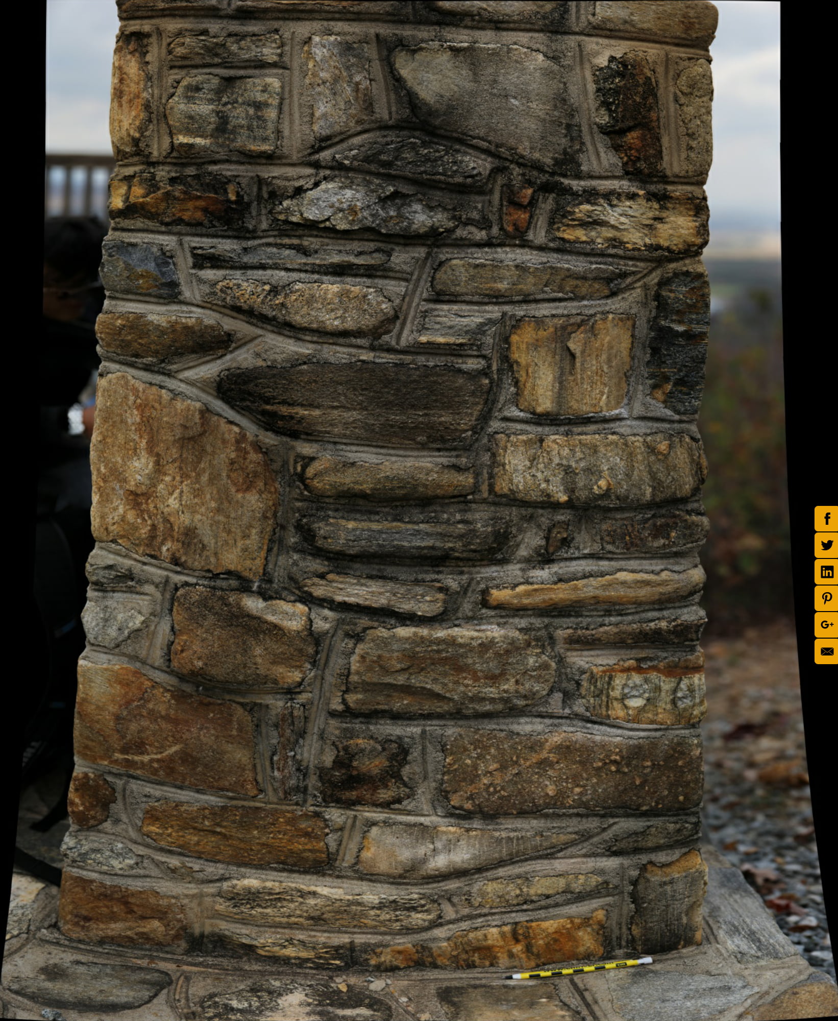 Another Column at YMCA Camp Harrison, North Carolina