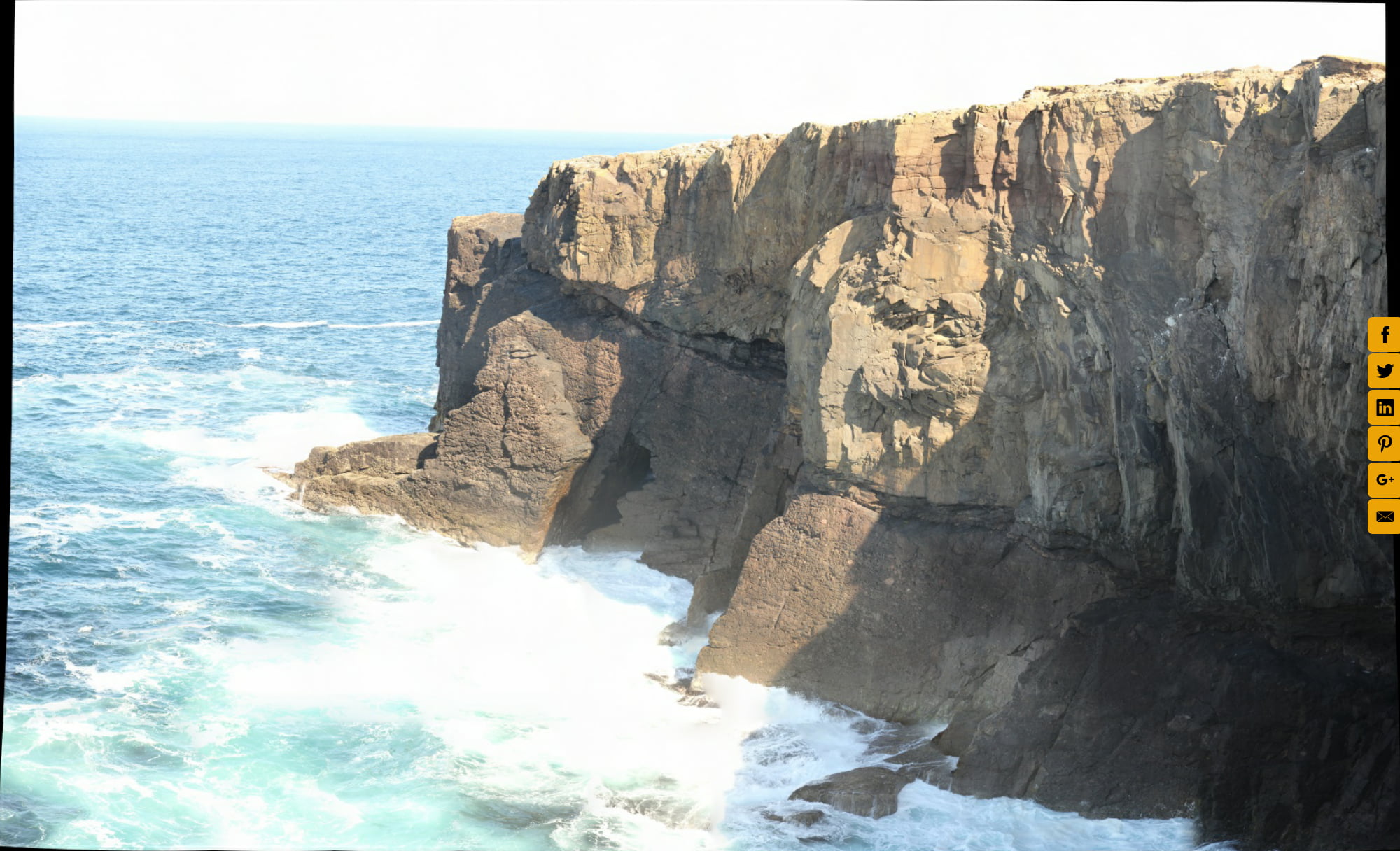 Volcanic rocks exposed at Eshaness, Shetland